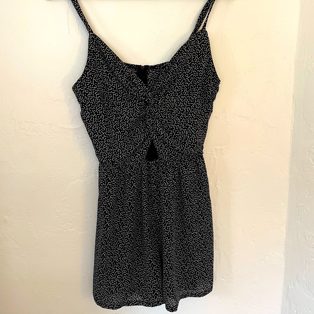 As U Wish Spotted Romper